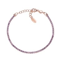Bracciale Amen Donna Tennis in Argento Zircone BTRLI16 - BTRLI16